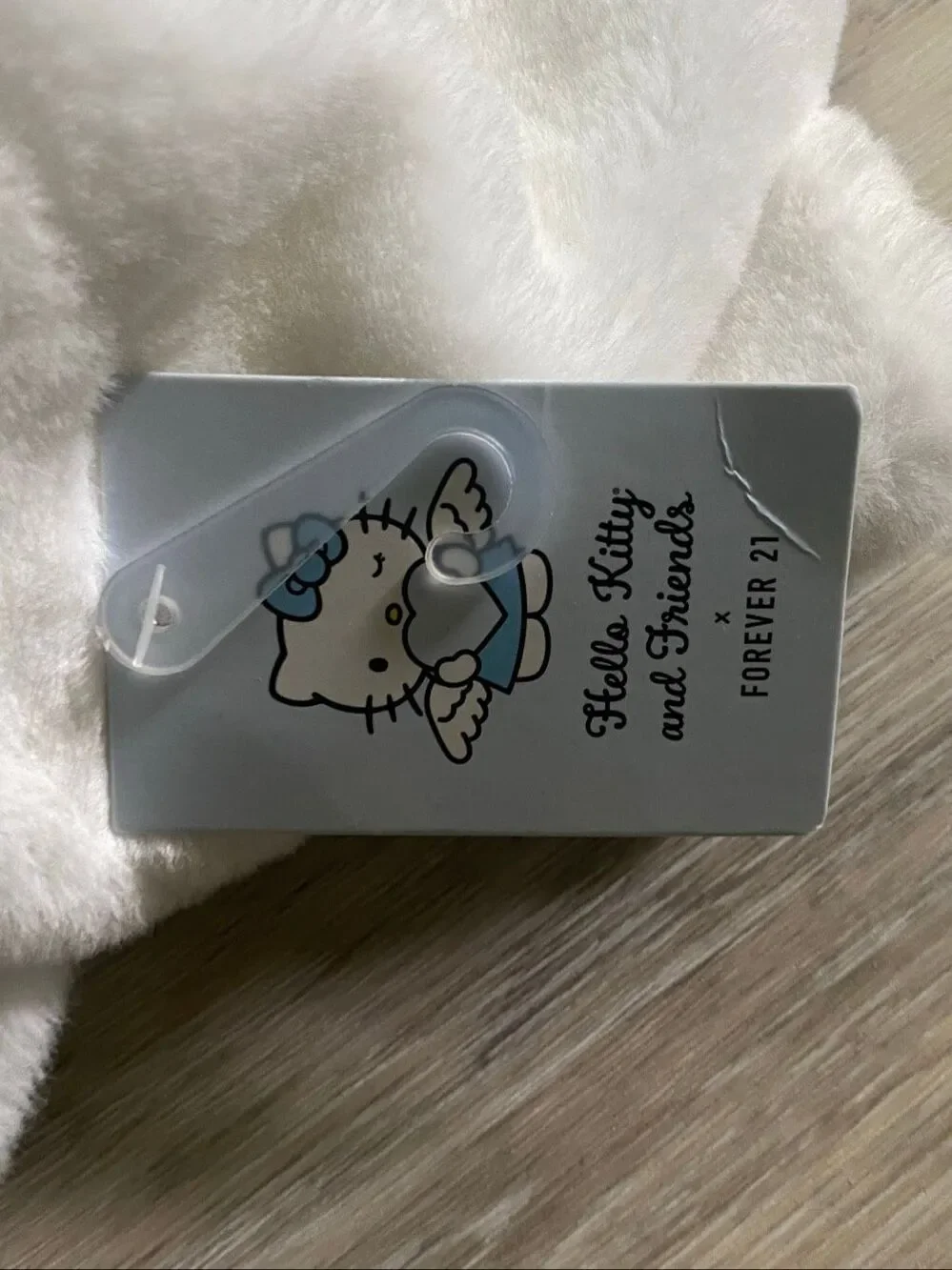Forever 21  Embroidery Hello Kitty Plush Beanie, Brand New